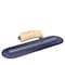 Steel City Trowels By Bon Bon 66-151 Finish Trowel, Round, Blue Steel, 14 X 4, Wood 66-151 - alternate 2